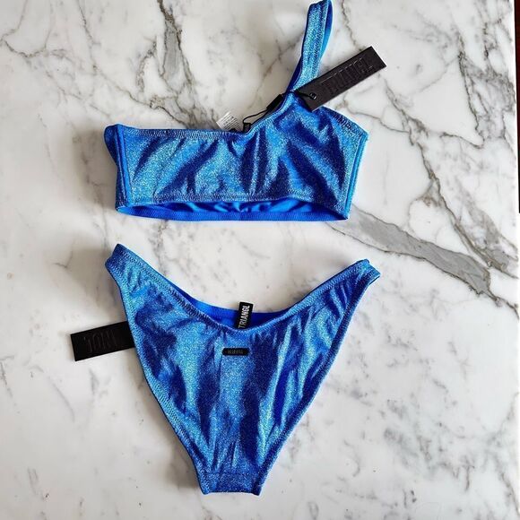 TRIANGL MELROSE CHEEKY MARINA SPARKLE NO BAG NEW WITH TAGS - Picture 6 of 8